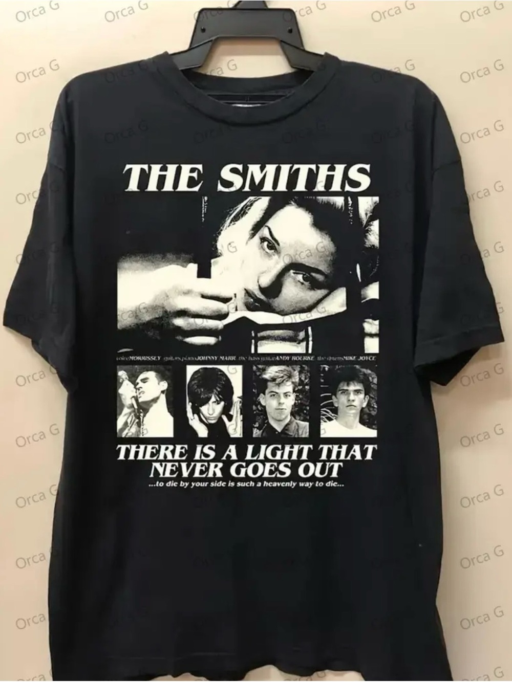 The Smiths Black Graphic Band T-Shirt